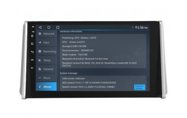 Radio GPS head unit Toyota RAV4 XA50 screen 10.1 Android 14 TR4299