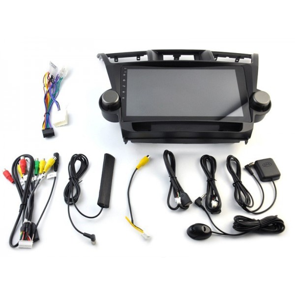 Radio GPS head unit Toyota Highlander 2 XU40 screen 10.1 Android 14 TR4301