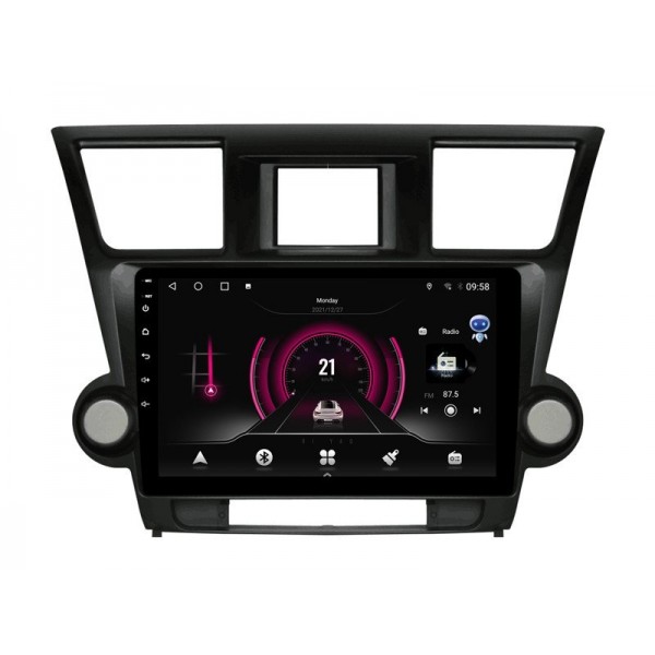 Radio navegador GPS Toyota Highlander 2 XU40 pantalla 10.1 Android 14 TR4301