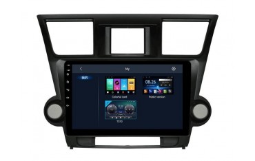 Radio navegador GPS Toyota Highlander 2 XU40 pantalla 10.1 Android 14 TR4301