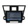 Radio navegador GPS Toyota Highlander 2 XU40 pantalla 10.1 Android 14 TR4301