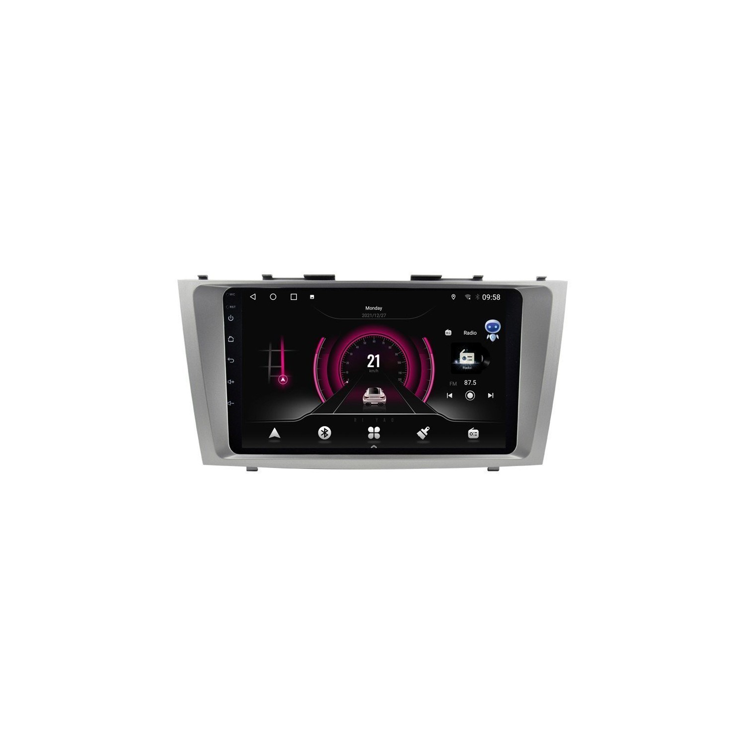 Radio navegador GPS Toyota Camry XV40 / Aurion pantalla 10.1 Android 14 TR4302