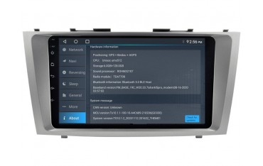Radio GPS head unit Toyota Camry XV40 / Aurion screen 10.1 Android 14 TR4302