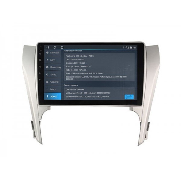 Radio navegador GPS Toyota Camry 7 XV 50 55 pantalla 10.1 Android 14 TR4303