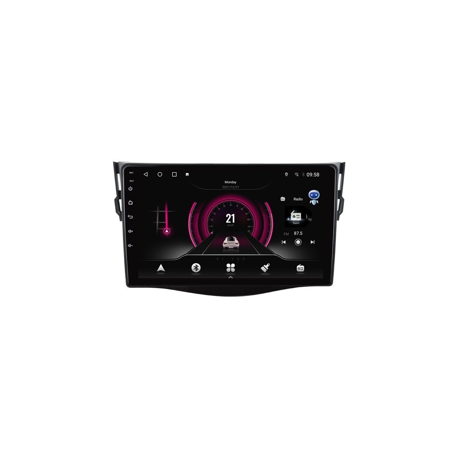 Radio navegador GPS Toyota RAV4 pantalla 10.1 Android 14 TR4305