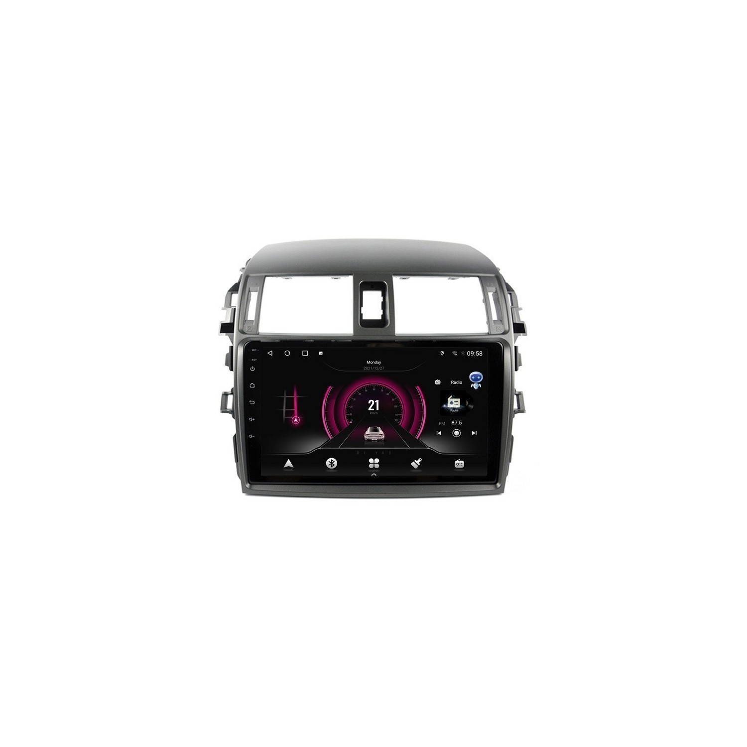 Radio GPS head unit Toyota Corolla E140 E150 screen 10.1 Android 14 TR3928