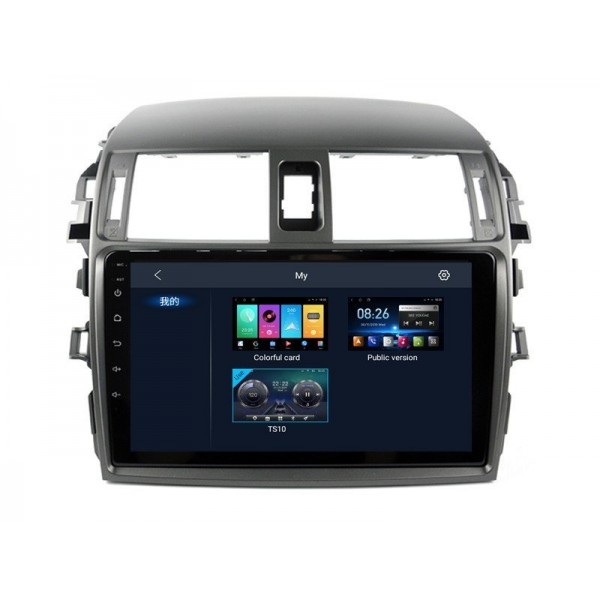 Radio navegador GPS Toyota Corolla E140 E150 pantalla 10.1 Android 14 TR4306