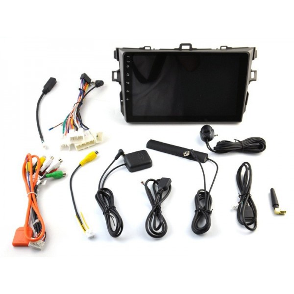 Radio navegador GPS Toyota Corolla E140 E150 pantalla 10.1 Android 14 TR4307