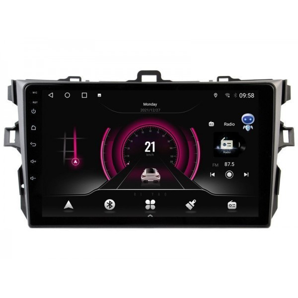 Radio GPS head unit Toyota Corolla E140 E150 screen 10.1 Android 14 TR4307