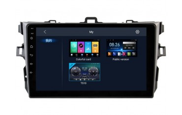 Radio navegador GPS Toyota Corolla E140 E150 pantalla 10.1 Android 14 TR4307