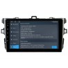 Radio navegador GPS Toyota Corolla E140 E150 pantalla 10.1 Android 14 TR4307