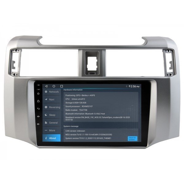 Radio navegador GPS Toyota 4Runner pantalla 10.1 Android 14 TR4308