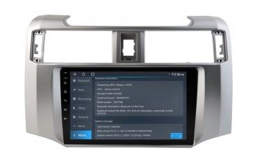 Radio GPS head unit Toyota 4Runner screen 10.1 Android 14 TR4308