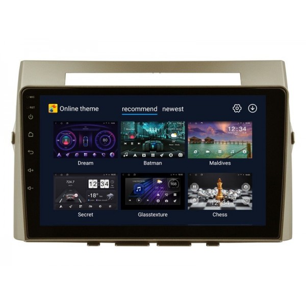 Radio GPS head unit Toyota Corolla Verso screen 10.1 Android 14 TR4309