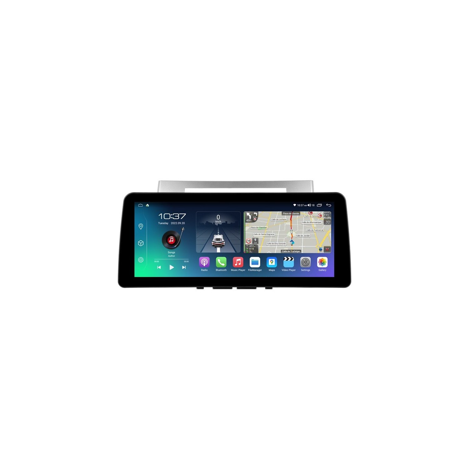 Head unit ultra thin screen 12.3" GPS Toyota Corolla Verso (2006 -2008) Android 13 TR4310
