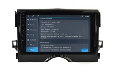 Radio navegador GPS Toyota Mark X 2 REIZ pantalla 10.1 Android 14 TR4311