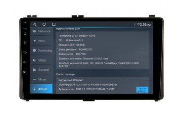 Radio navegador GPS Toyota Auris pantalla 10.1 Android 14 TR4312