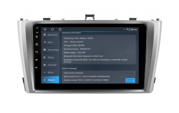 Radio GPS head unit Toyota Avensis T27 screen 10.1 Android 14 TR4313