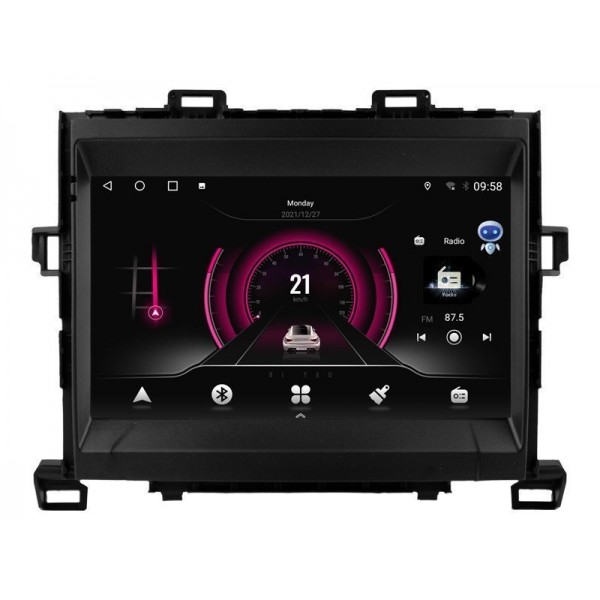 Radio navegador GPS Toyota Alphard 20 Series Vellfire pantalla 10.1 Android 14 TR4314