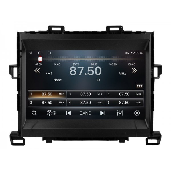 Radio navegador GPS Toyota Alphard 20 Series Vellfire pantalla 10.1 Android 14 TR4314