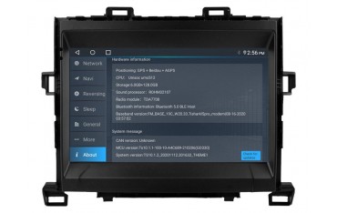Radio navegador GPS Toyota Alphard 20 Series Vellfire pantalla 10.1 Android 14 TR4314