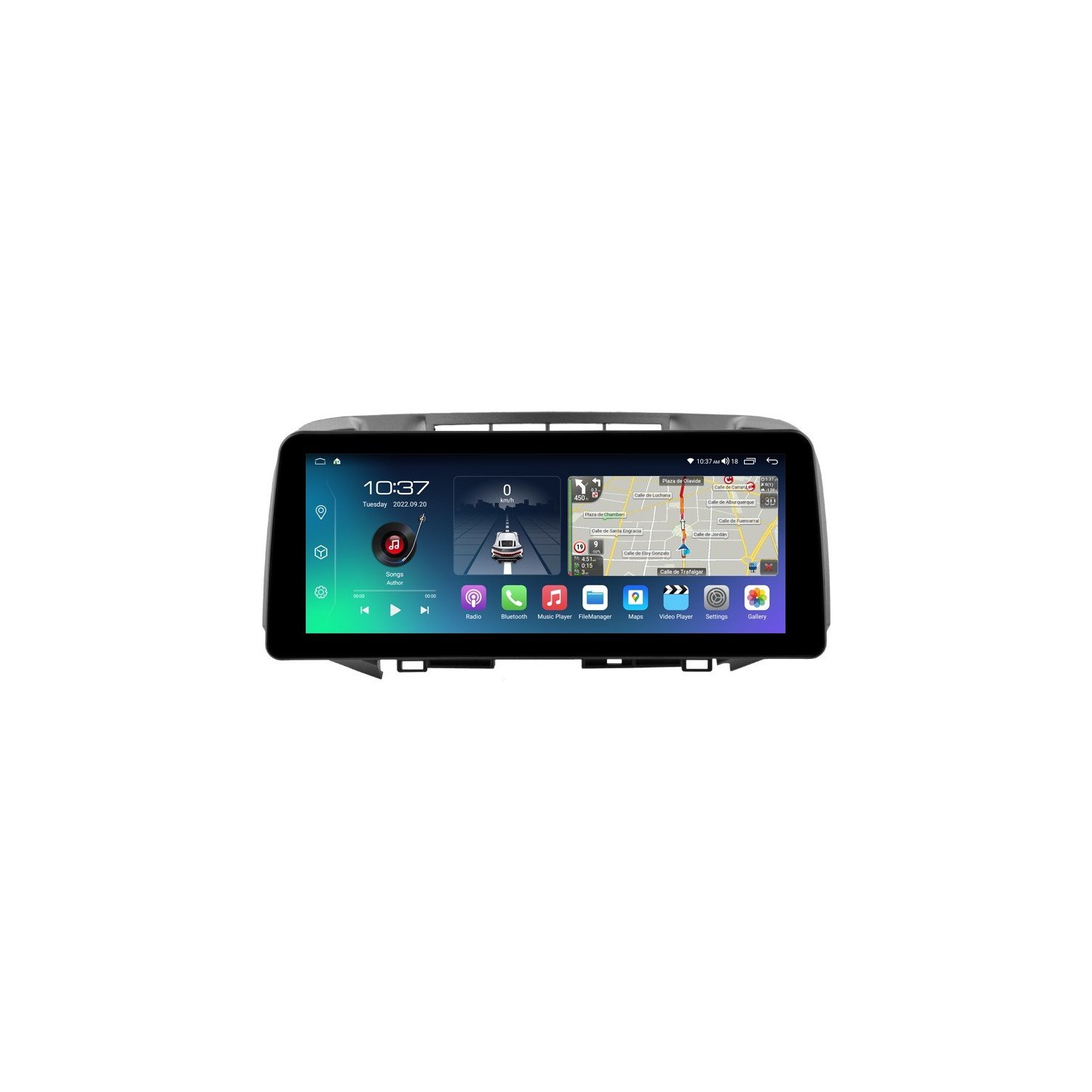 Head unit ultra thin screen 12.3" GPS Toyota Venza RHD (2008-2016) Android 13 TR4316
