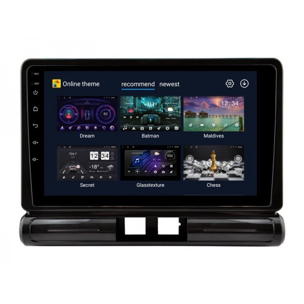 Radio navegador GPS Citroen C3 y C4 Cactus pantalla 10.1 Android 14 TR4317