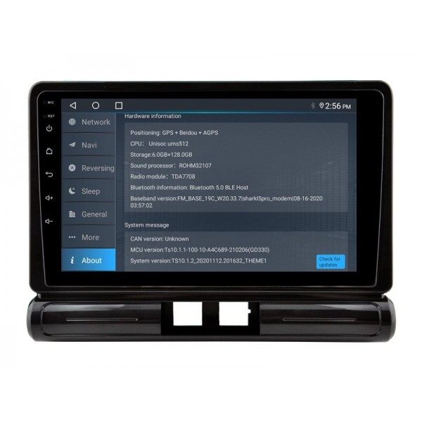 Radio navegador GPS Citroen C3 y C4 Cactus pantalla 10.1 Android 14 TR4317