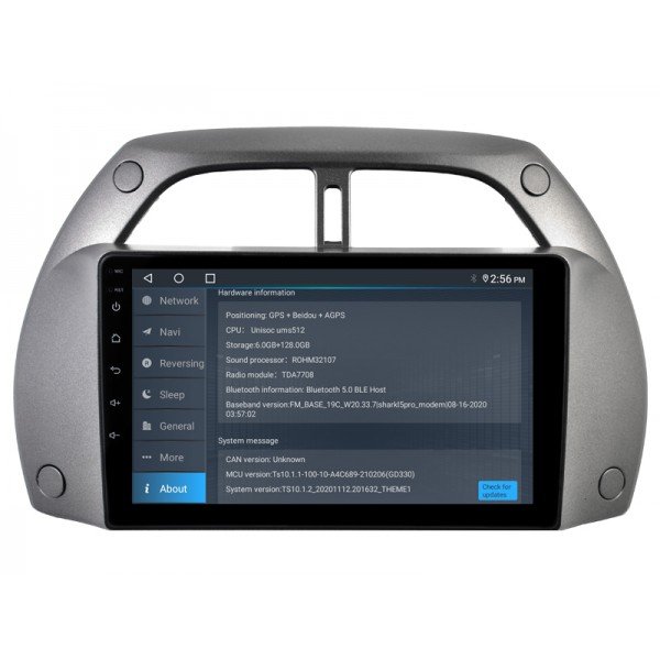 Radio navegador GPS Toyota RAV4 Rav 4 pantalla 10.1 Android 14 TR4318