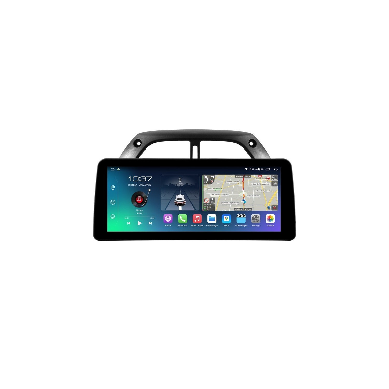 Head unit ultra thin screen 12.3" GPS Toyota RAV4 Rav 4 (2001-2006) Android 13 TR4319