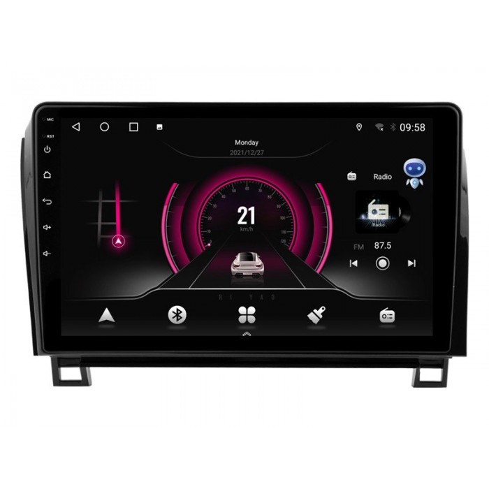 Radio navegador GPS Toyota Tundra XK50 / Sequoia XK60 pantalla 10.1 Android 14 TR4320