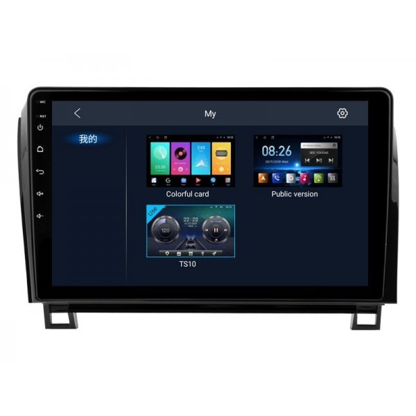 Radio navegador GPS Toyota Tundra XK50 / Sequoia XK60 pantalla 10.1 Android 14 TR4320