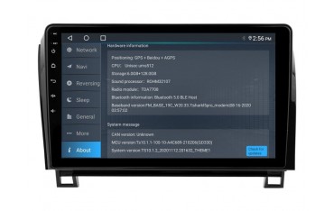 Radio GPS head unit Toyota Tundra XK50 / Sequoia XK60 screen 10.1 Android 14 TR4320