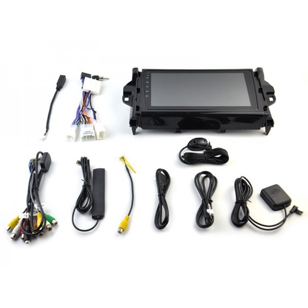 Radio navegador GPS Toyota Fortuner 2 SW4 pantalla 10.1 Android 14 TR4321
