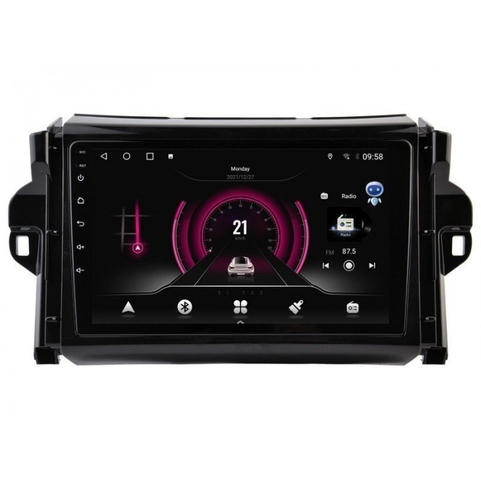 Radio navegador GPS Toyota Fortuner 2 SW4 pantalla 10.1 Android 14 TR4321
