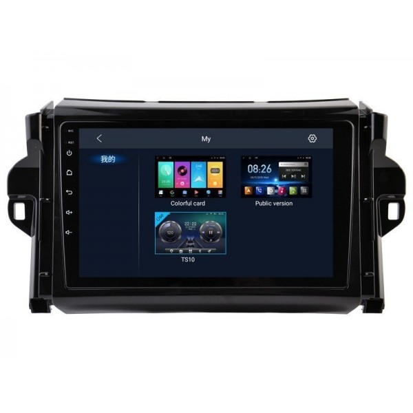 Radio navegador GPS Toyota Fortuner 2 SW4 pantalla 10.1 Android 14 TR4321
