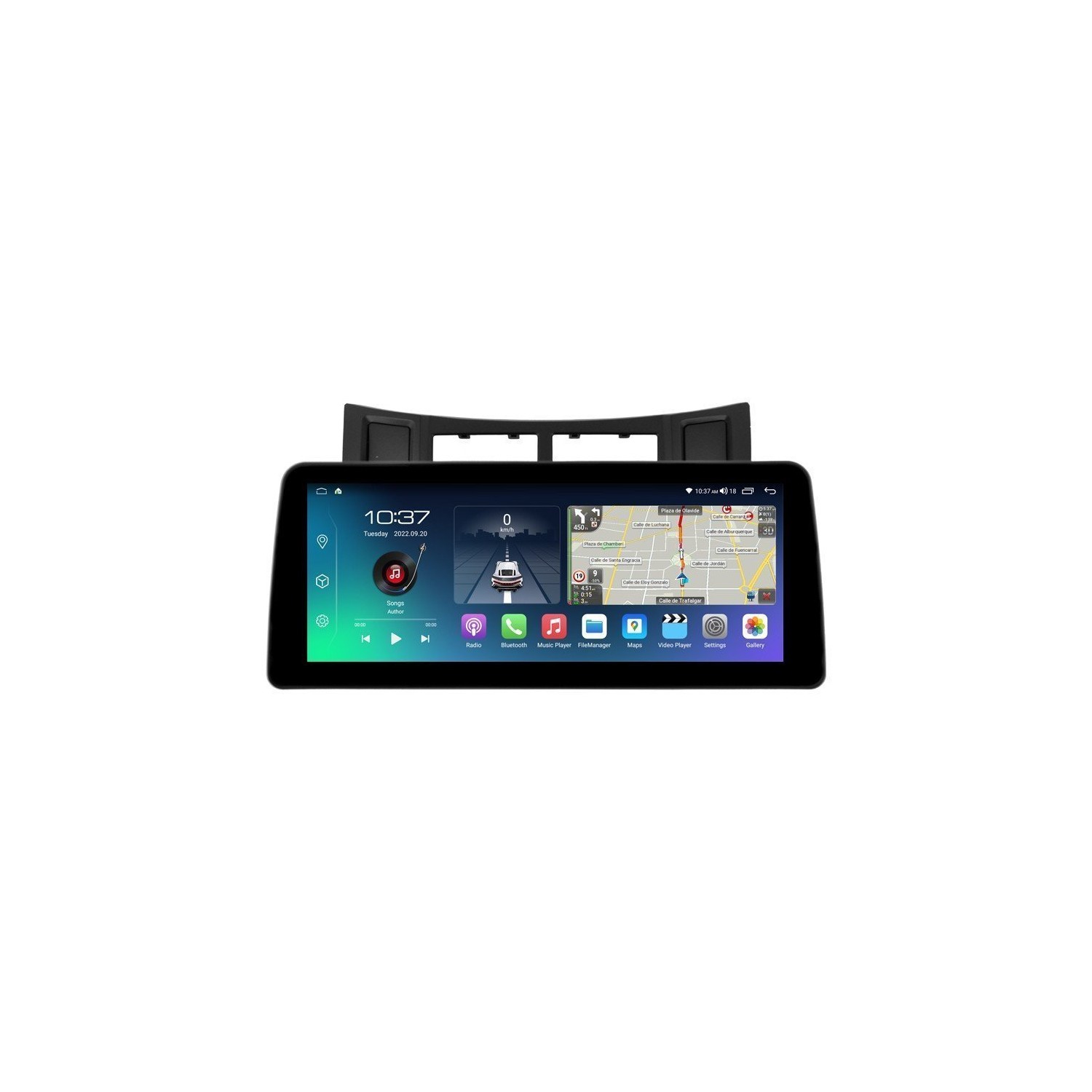 Head unit ultra thin screen 12.3" GPS Toyota Yaris (2005-2012) Android 13 TR4327