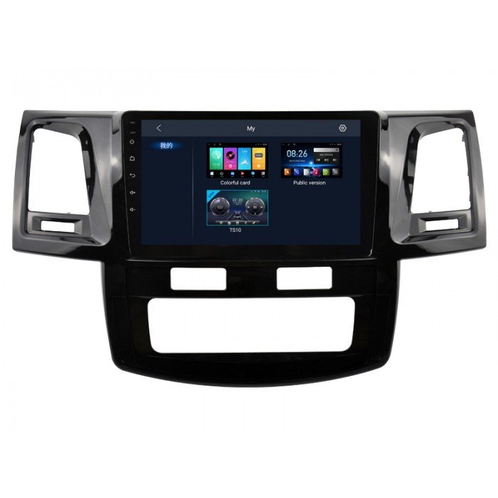 Radio navegador GPS Toyota Fortuner / Hilux pantalla 10.1 Android 14 TR4328