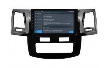 Radio navegador GPS Toyota Fortuner / Hilux pantalla 10.1 Android 14 TR4328
