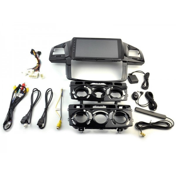 Radio navegador GPS Toyota Fortuner / Hilux pantalla 10.1 Android 14 TR4329
