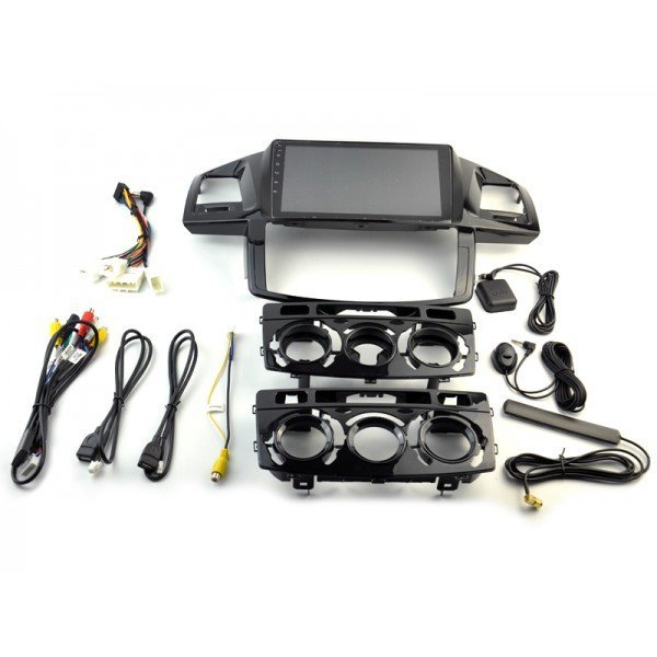 Radio navegador GPS Toyota Fortuner / Hilux pantalla 10.1 Android 14 TR4330