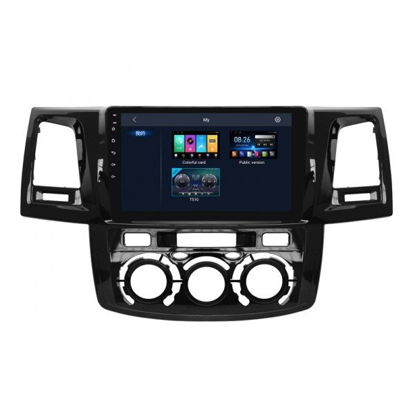 Radio navegador GPS Toyota Fortuner / Hilux pantalla 10.1 Android 14 TR4330