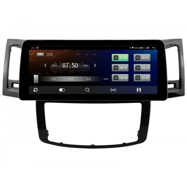 Head unit ultra thin screen 12.3" GPS Toyota Fortuner / Hilux (2008-2014) Android 13 TR4332