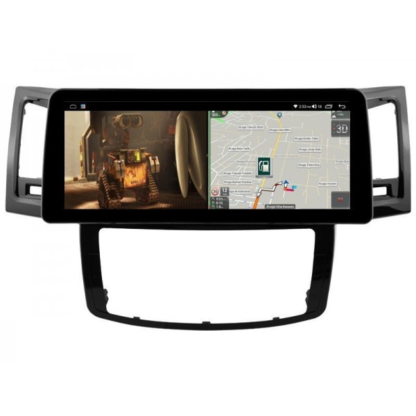 Head unit ultra thin screen 12.3" GPS Toyota Fortuner / Hilux (2008-2014) Android 13 TR4332