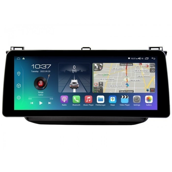 Head unit ultra thin screen 12.3" GPS Volkswagen Tiguan 2 Mk (2016- 2020) Android 13 TR4335