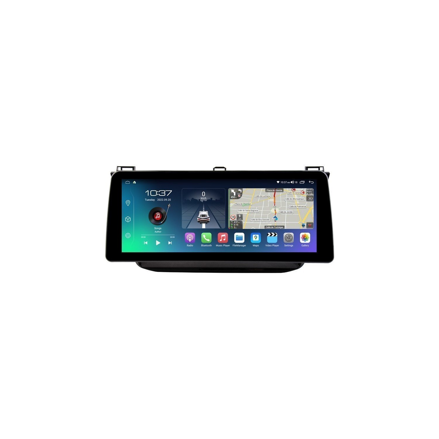 Pantalla ultra fina 12.3" GPS Volkswagen Tiguan 2 Mk (2016- 2020) Android 13 4G LTE TR4335