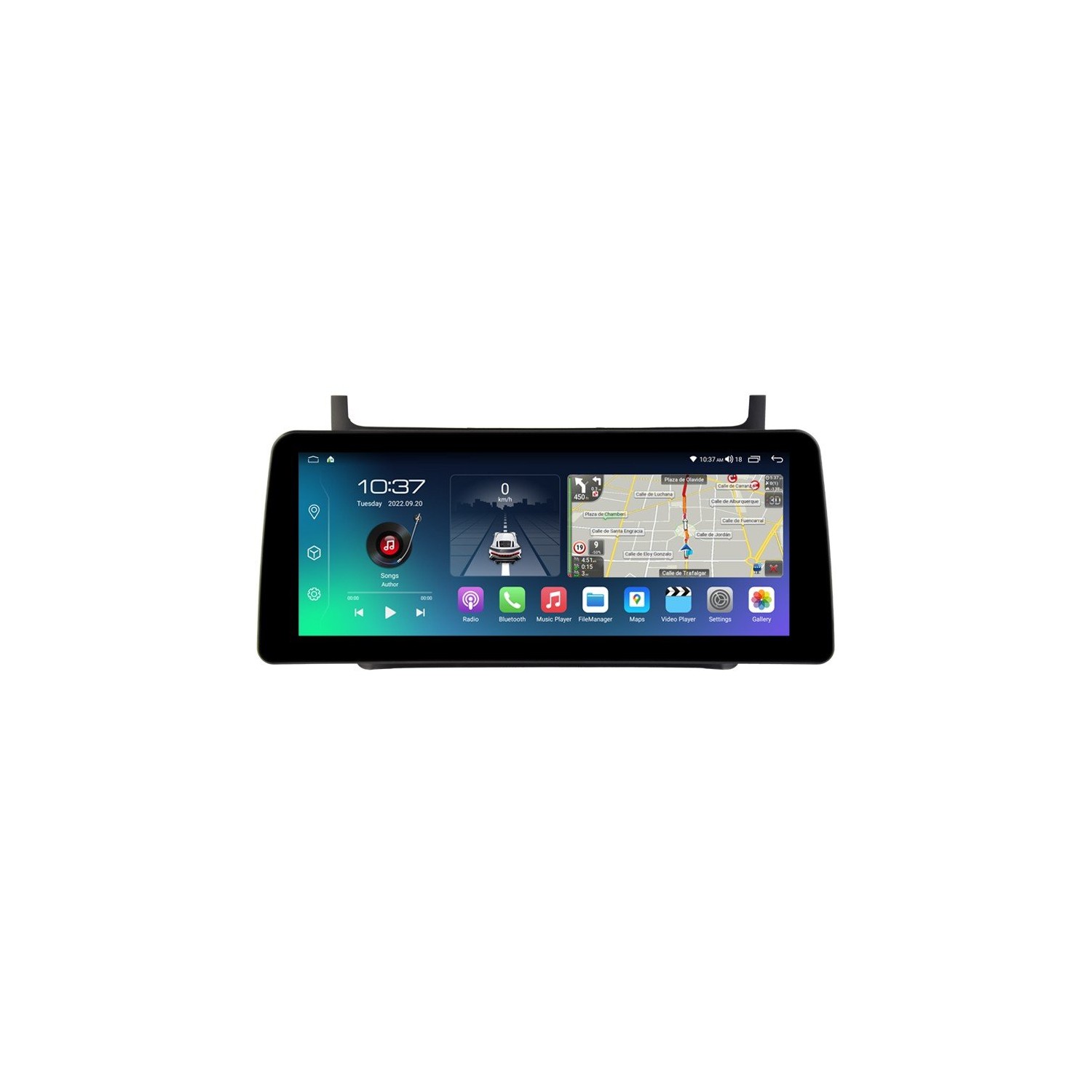 Pantalla ultra fina 12.3" GPS Volkswagen Polo (2008-2020) Android 13 4G LTE TR4339