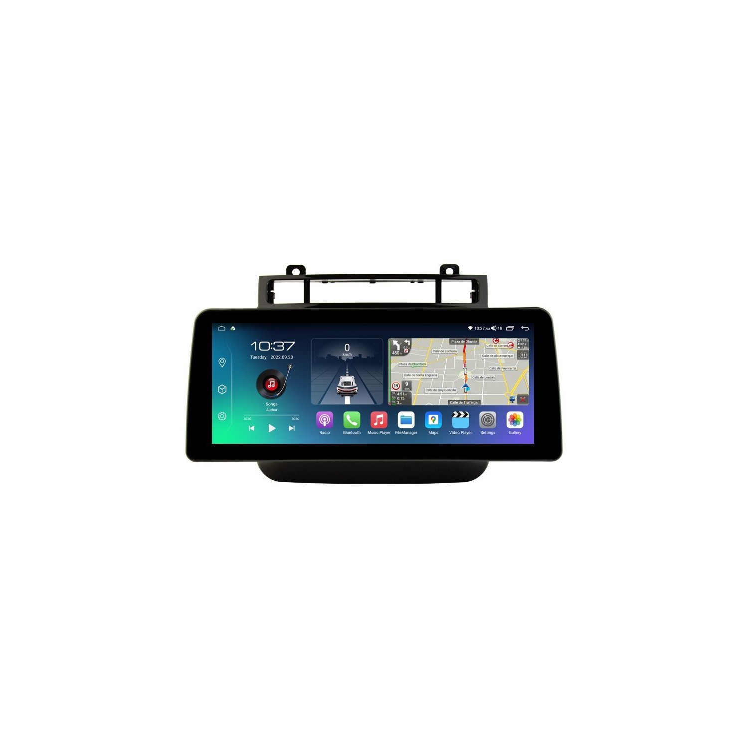 Head unit ultra thin screen 12.3" GPS Volkswagen Touareg (2011- 2018) Android 13 TR4340