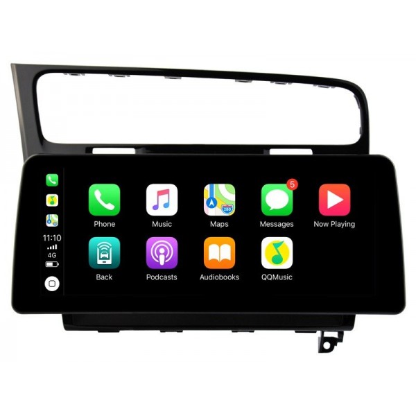Pantalla ultra fina 12.3" GPS Volkswagen Golf VII (2012 - 2020) Android 13 4G LTE TR4341