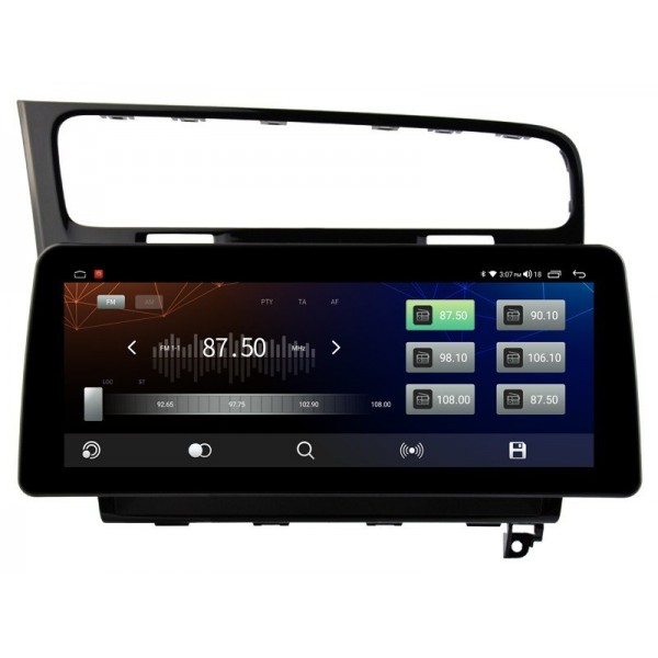 Pantalla ultra fina 12.3" GPS Volkswagen Golf VII (2012 - 2020) Android 13 4G LTE TR4341